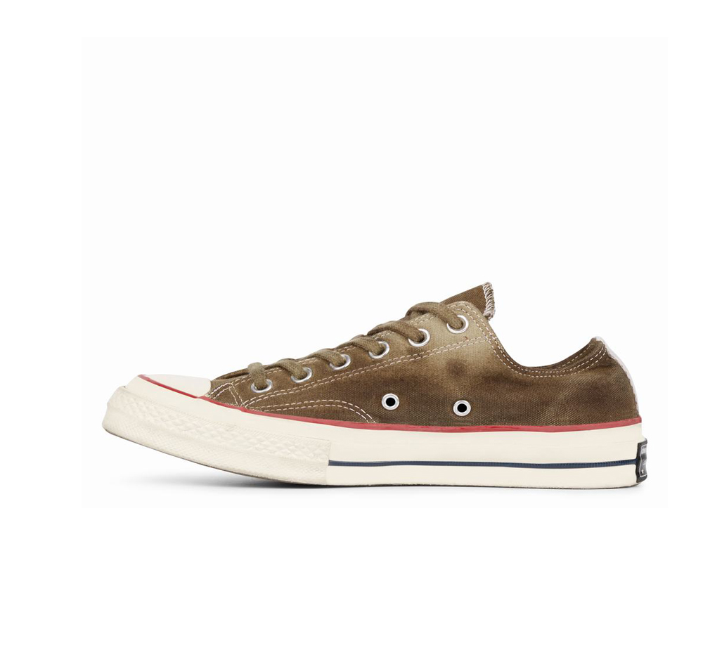 Tenis Converse Chuck 70 Coffee Dyed Cano Baixo Mulher Cafes/Branco 751498TJF